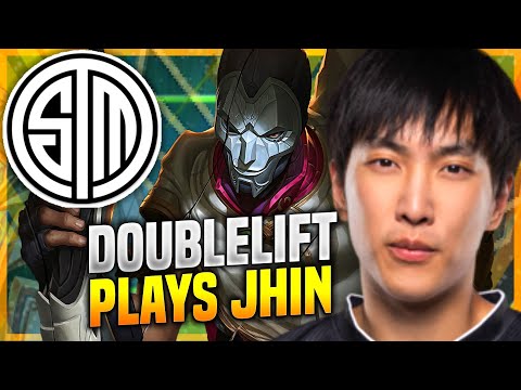 WHEN DOUBLELIFT PICKS JHIN! - TSM Doublelift Plays Jhin ADC vs Ezreal! | Challenger TV