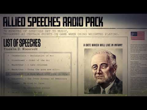 Hearts of Iron IV: Allied Speeches Music: Roosevelt - The Great Arsenal of Democracy