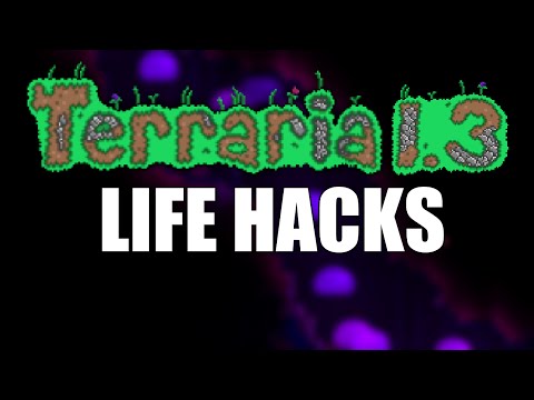 Terraria Life Hacks for 1.3 (1.3 Update) Tips and Tricks