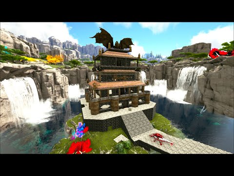 ORIENTAL CASTLE | ARK SPEED BUILD | ARK SPEED BUILD INDONESIA #4