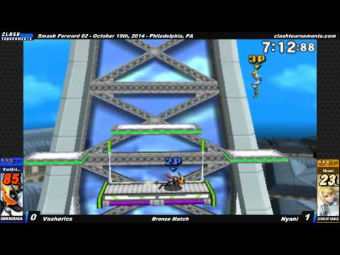Smash Forward 02 - Vasherics vs Nyani - Smash 3DS