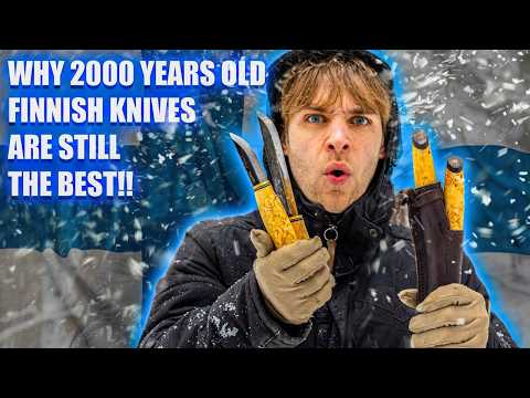 Warum traditionelle finnische Messer allen modernen Messern überlegen sind!