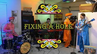 Fixing A Hole - Beatles Cover - With Clips From A Historical Beatles Site
