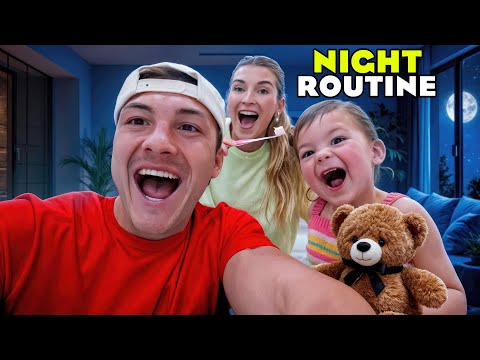 OUR NIGHT ROUTINE WITH A TODDLER!!