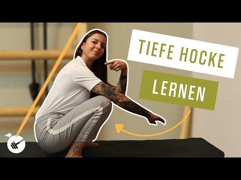 So lernst du die tiefe Hocke! - 3 Schritte