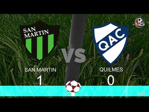 SAN MARTIN VS. QUILMES-PRIMERA NACIONAL 2026