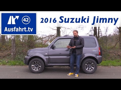 2016 Suzuki Jimny Ranger - Test drive report, review, Ausfahrt.tv