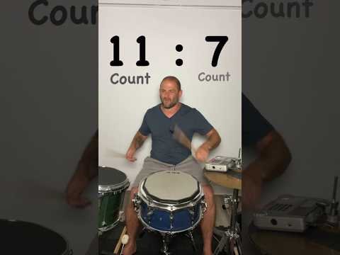 7:11 Polyrhythm? #drums