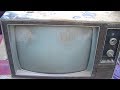 1974 philco ford solid state color television resurrection