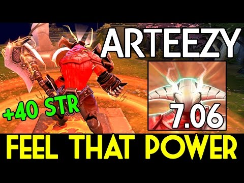 Feel That Power +40 STR God's Strength Sven by RTZ Dota 2 7.06