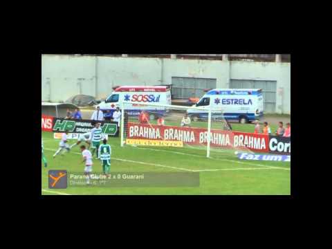 Terceiro gol de Dinelson em 2011 pelo Paraná