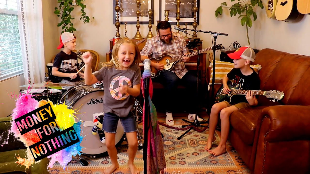 Colt Clark and the Quarantine Kids play "Money for Nothing"