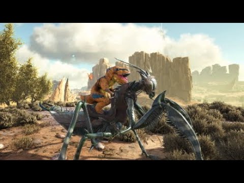 DEATHWORM HUNTING & MANTIS TAMING Ark Survival Evolved Completion E24 ( Scorched Earth )