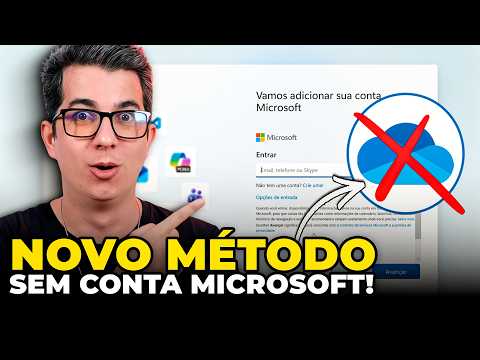 Vídeo: Entrar Windows 11 sem conta Microsoft: dúvidas