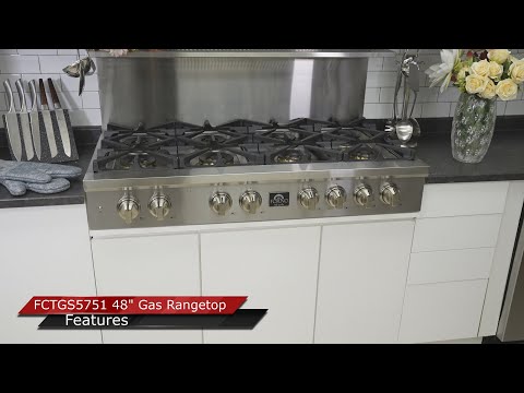 Forno FCTGS5751-48  -  48″ Gas Rangetop