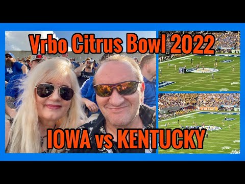 Vrbo Citrus Bowl Highlights: IOWA vs KENTUCKY | #citrusbowl