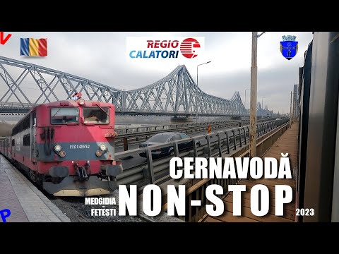 Medgidia-Fetesti M800 | Viteza detaliata cu trenul Constanta-Bucuresti