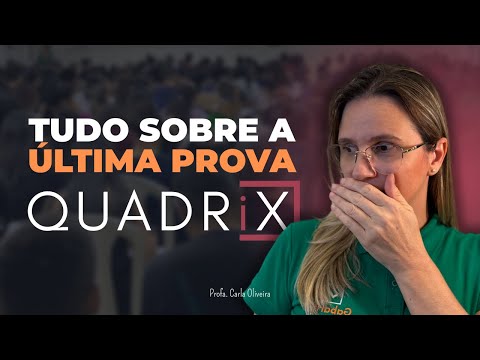 Resolvendo a última prova da QUADRIX | Prof Carla Oliveira