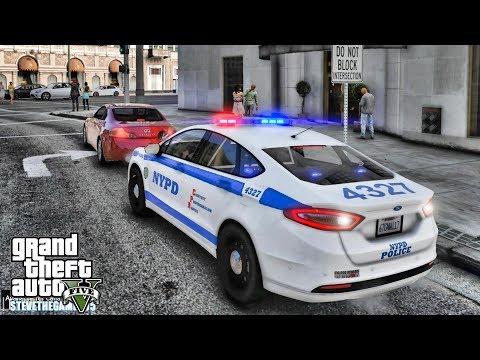 GTA 5 MODS LSPDFR 0.4.1 - NYPD FUSION PATROL!!! (GTA 5 REAL LIFE PC MOD)