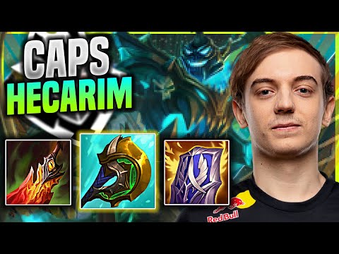 CAPS IS SO CLEAN WITH HECARIM! - G2 Caps Plays Hecarim JUNGLE vs Graves! | Season 11