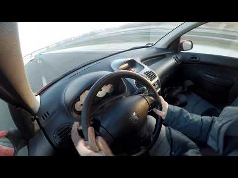 Peugeot 206 1.1 POV Timelapse l Car POV Hungary l Drive to work I Driveholics