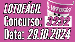 LOTOFÁCIL de hoje 29/10, Resultado Lotofácil de hoje, Lotofácil de Hoje,