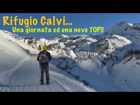 Calvi Refuge…a TOP day and snow!