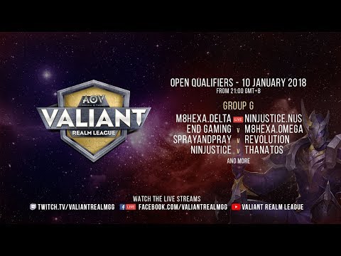 AOV Valiant Realm League - Open Qualifiers Group G