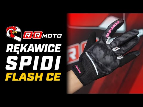 SPIDI FLASH CE _ lekkie rękawice motocyklowe na lato