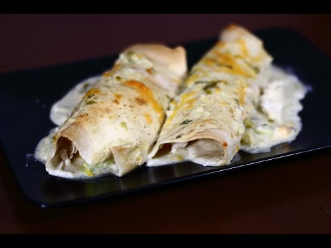 ENCHILADA DE POLLO RICA RICA!