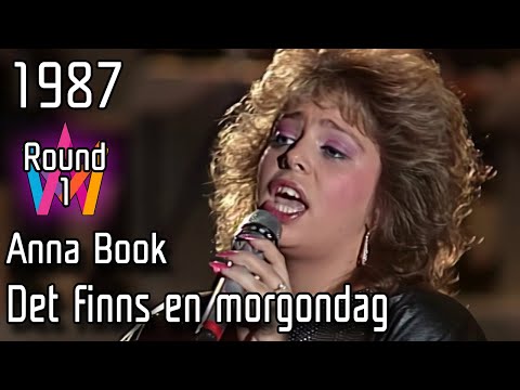 Melodifestivalen 1987 – 11. Det finns en morgondag – Anna Book