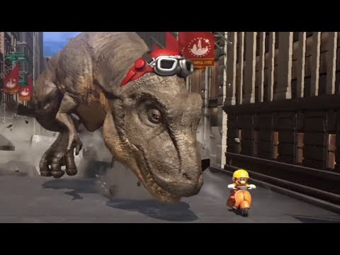 Super Mario Odyssey - Walkthrough Part 8 - Metro Kingdom All Moons & Coins