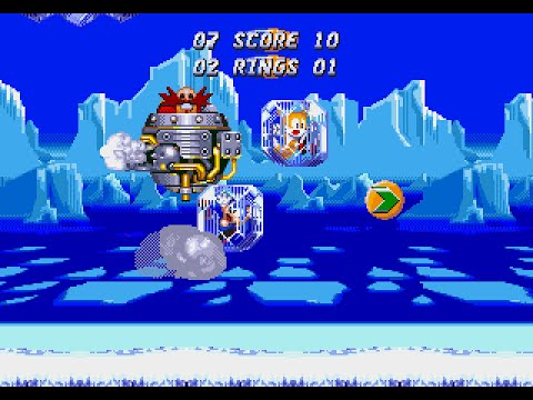 Sonic 3 & Knuckles - Battle Race Sega Genesis 2 player Netplay 60fps
