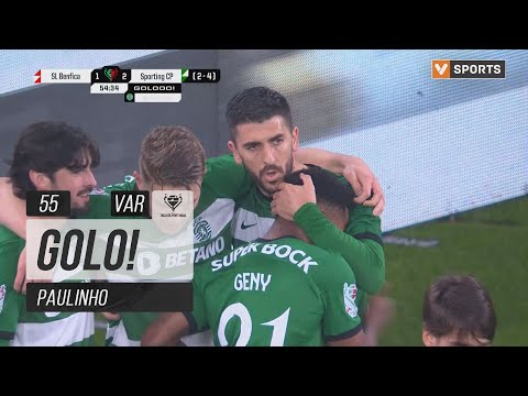 Golo Paulinho: Benfica 1-(2) Sporting (Taça de Portugal 23/24)