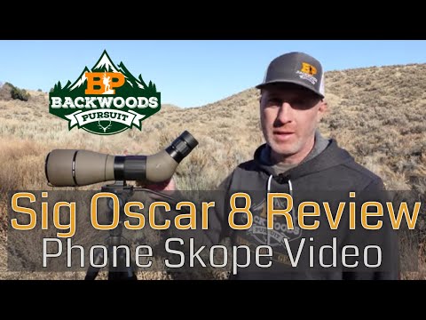 Sig Sauer Oscar 8 Spotting Scope Review | Best Spotter For The Money?