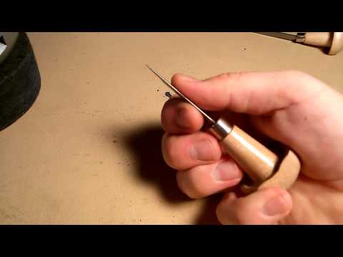 How to use a push graver