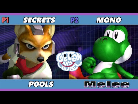 GOML 2022 - Secrets (Fox) Vs. Mono (Yoshi) SSBM Melee Tournament