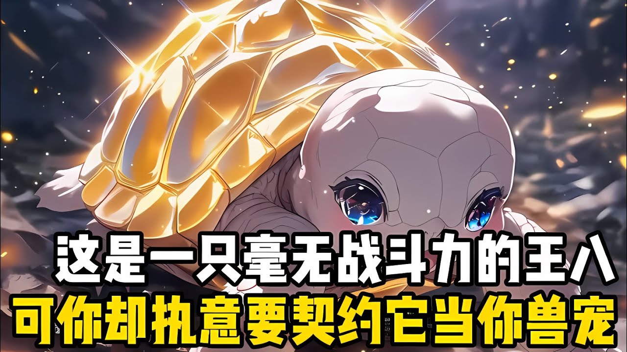這是一隻毫無戰鬥力的小王八，可當你看到它的第一眼時，便決定把它契約成你的第一個獸寵，爲此所有人都認爲你瘋瞭#漫画 #小说 #玄幻