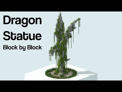 Minecraft Dragon Statue Tutorial