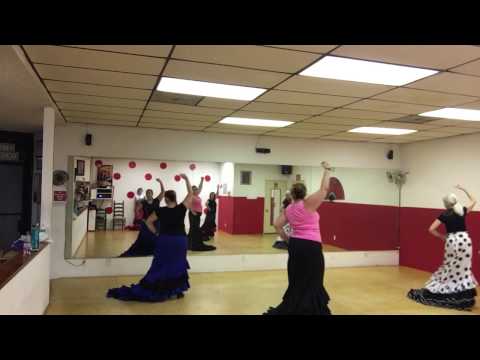 Sevillanas con Bata copla 1-2-3