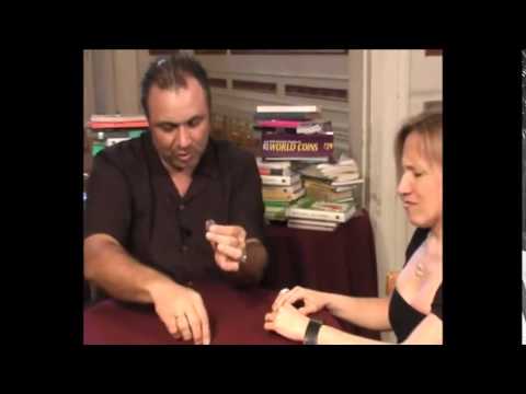 Saturn Magic -Balancing Coin (50 cents Euro) by Tango - Trick(E0048)