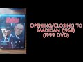Opening Closing To Madigan 1968 1999 DVD