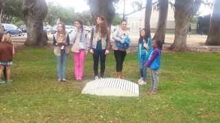 Girl Scout Troop 31197 - Daisy to Brownie Bridging Ceremony 8/11/2013