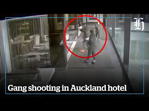 Crazy footage of Auckland hotel gang shooting revealed | nzherald.co.nz