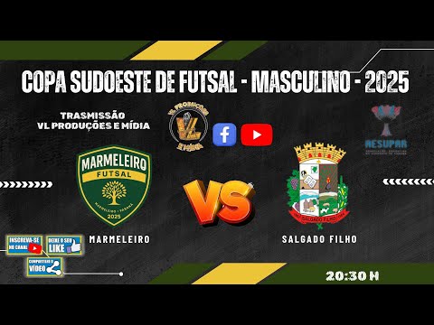 MARMELEIRO X SALGADO FILHO - COPA SUDOESTE DE FUTSAL - MASCULINO - 2025