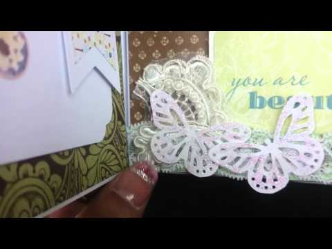 New year calendar mini album for a swap