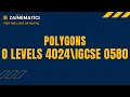 POLYGONS MATHS O LEVELS 4024 IGCSE 0580