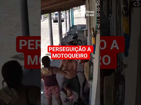 PM aborda motoqueiro em fuga! 🚨