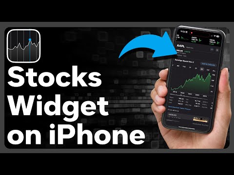 How To Add Stocks Widget To iPhone Home Screen