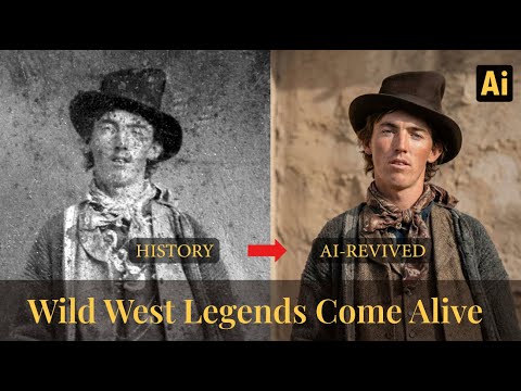 20 Wild West Legends Brought to Life with AI
